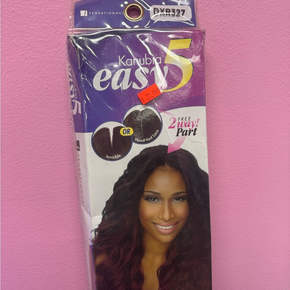 Kanubia Easy 5 Hair Extensions - Black